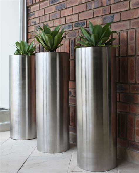 Stainless Steel Planters You'll Love 